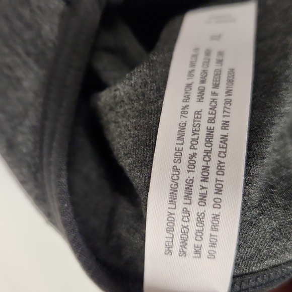 NWT Auden Women's sz XL Nursing Cami w/adjustable straps lightly lined - Picture 7 of 9